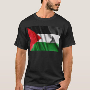 T-shirt Drapeau palestinien