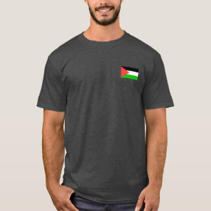 T-shirt Drapeau palestinien