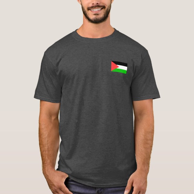 T-shirt Drapeau palestinien (Devant)