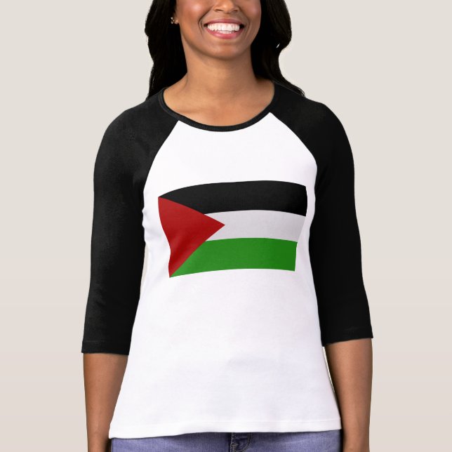 T-shirt Drapeau palestinien (Devant)