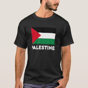 T-shirt Drapeau palestinien