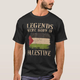 T-shirt Drapeau palestinien vintage Palestine