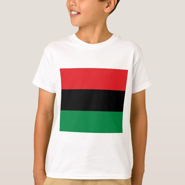 T-shirt Drapeau panafricain (Devant)