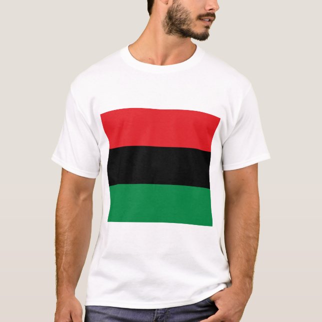 T-shirt Drapeau panafricain (Devant)