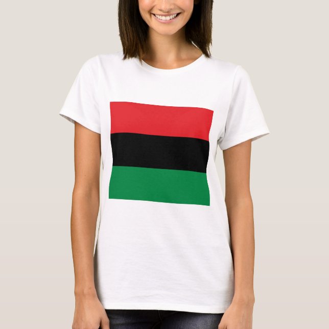 T-shirt Drapeau panafricain (Devant)