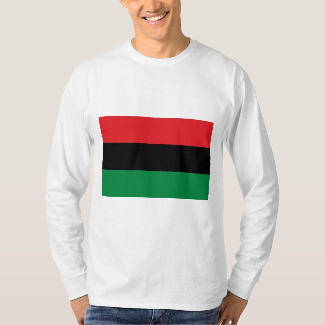 T-shirt Drapeau panafricain (Devant)