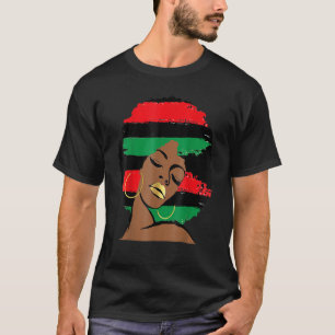 T-shirt Drapeau panafricain de l'UNIA Histoire noire afro-