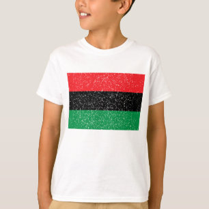 T-shirt Drapeau panafricain, histoire noire afro-américain