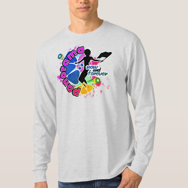 T-shirt Drapeau Panorama Femme Souvenir (Devant)