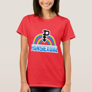 T-SHIRT DRAPEAU PANSEXUAL D'ARC-EN-CIEL