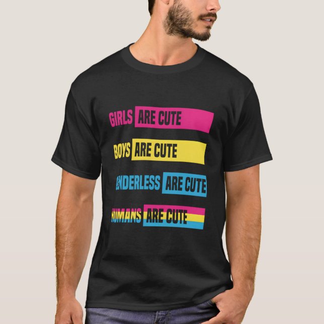 T-shirt Drapeau Panuel Hus Pan Fierté Panuel (Devant)