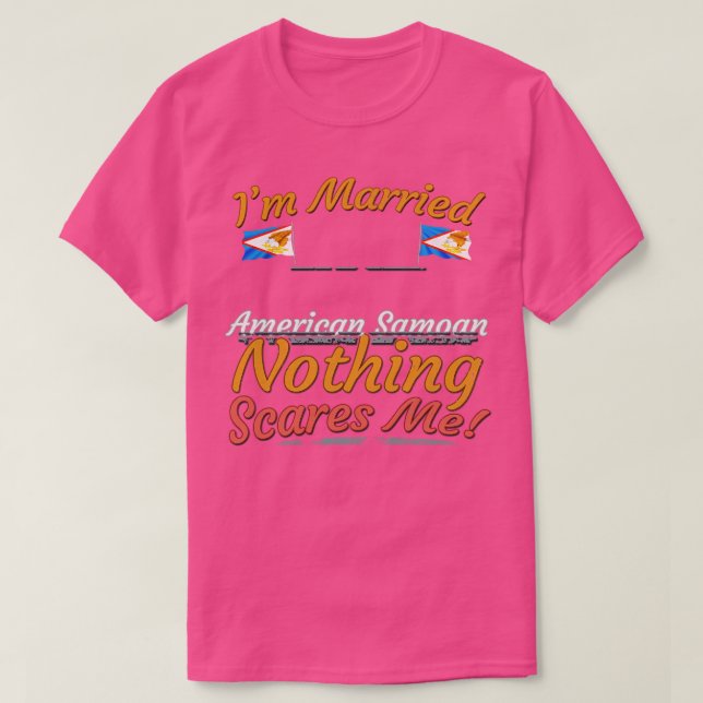 T-shirt Drapeau papillon des Samoa américaines cadeau pour (Design devant)