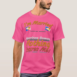 T-shirt Drapeau papillon des Samoa américaines cadeau pour