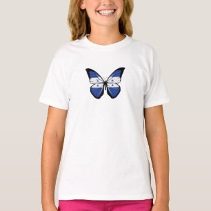 T-shirt Drapeau papillon du Honduras
