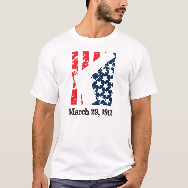 T-shirt Drapeau patriotique 1911 (Devant)
