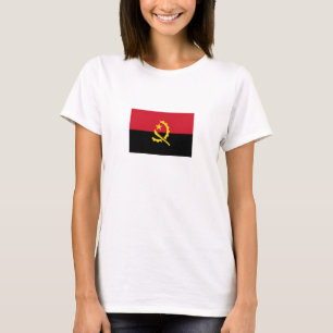 T-shirt Drapeau patriotique angolais