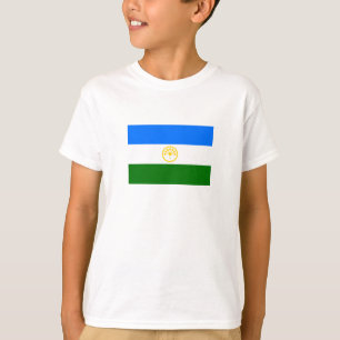 T-shirt Drapeau patriotique Bachkortostan