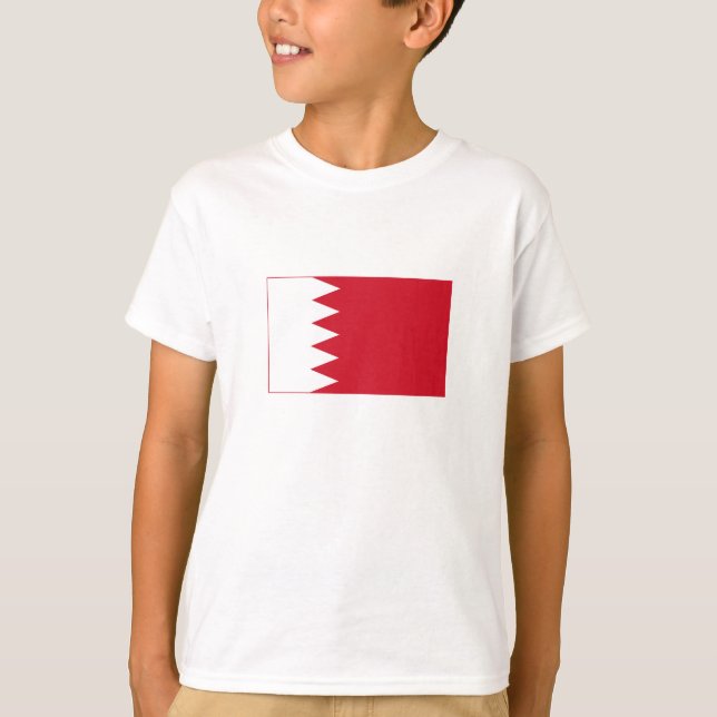 T-shirt Drapeau patriotique de Bahreïn (Devant)