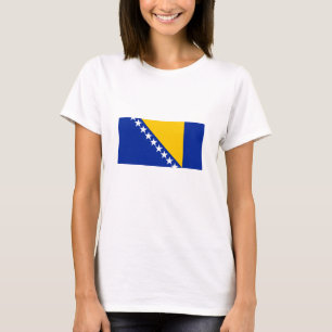 T-shirt Drapeau patriotique de Bosnie-Herzégovine