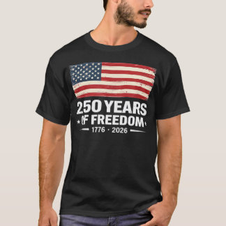 T-shirt Drapeau patriotique du 250e anniversaire des États