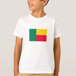 T-shirt Drapeau patriotique du Bénin