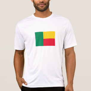 T-shirt Drapeau patriotique du Bénin