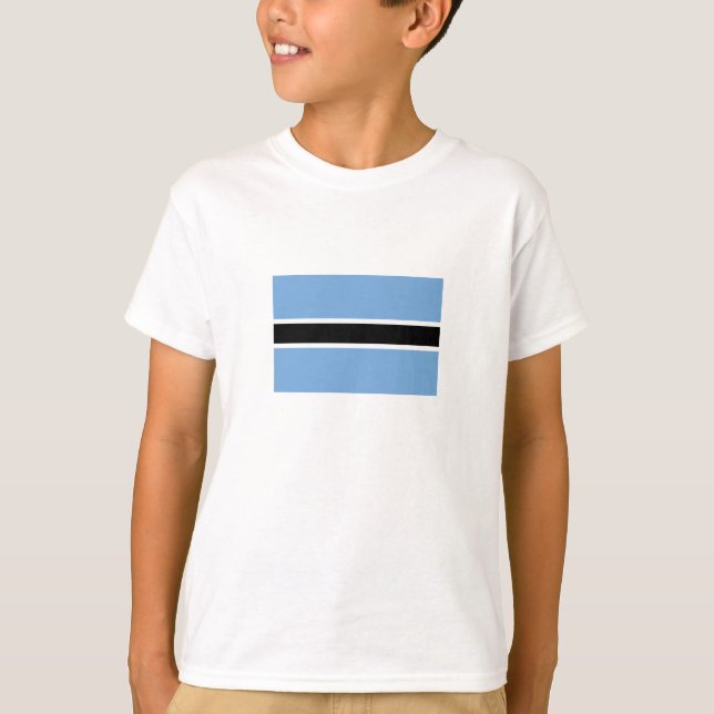 T-shirt Drapeau patriotique du Botswana (Devant)