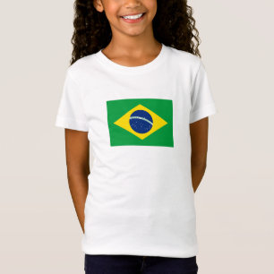 T-Shirt Drapeau patriotique du Brésil