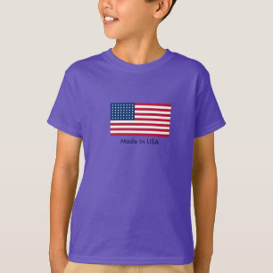 T-shirt Drapeau Patriotique Enfants