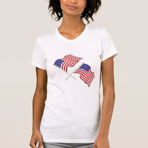 T-shirt Drapeau Patriotique Femmes