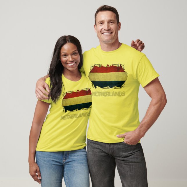T-shirt Drapeau Pays-Bas (Unisexe)