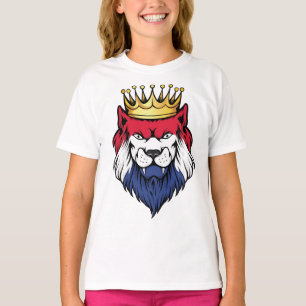 T-shirt Drapeau Pays-Bas Lion King