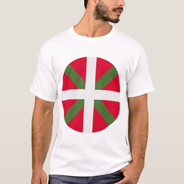 T-shirt Drapeau Pays Basque (Devant)
