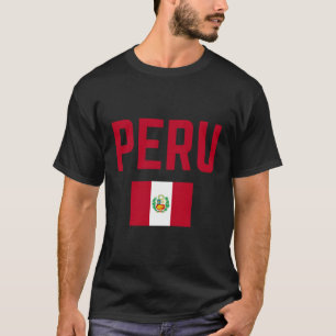 T-shirt Drapeau Pérou