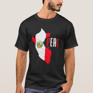 T-shirt Drapeau Pérou - Pérou