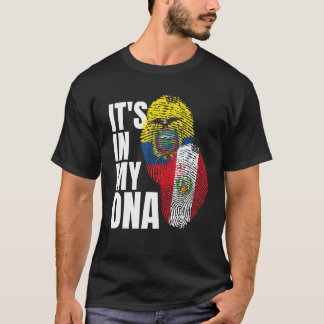 T-shirt Drapeau péruvien plus équatorien de la perfection