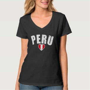 T-shirt Drapeau péruvien Vintage 5