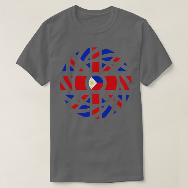 T-shirt Drapeau phare Multinationale des Philippines brita (Design devant)