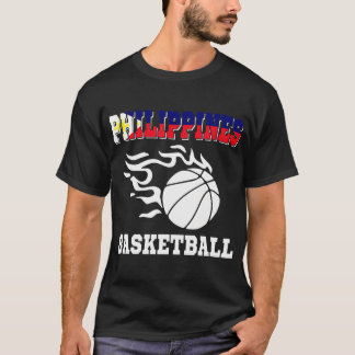 T-shirt Drapeau philippin de basket-ball Jersey Sports phi
