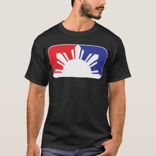 T-shirt Drapeau philippin de ligue - demi