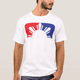 T-shirt Drapeau philippin de ligue - demi