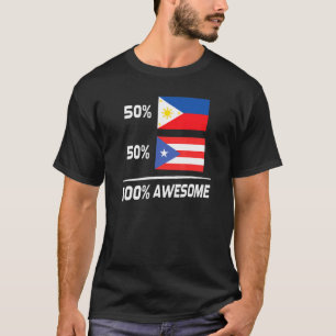 T-shirt Drapeau philippin de Porto Rico Philippines Porto 