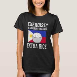 T-shirt Drapeau philippin Extra Rice