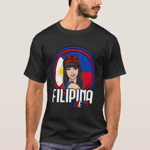 T-shirt Drapeau philippin philippin de la reine Philippine