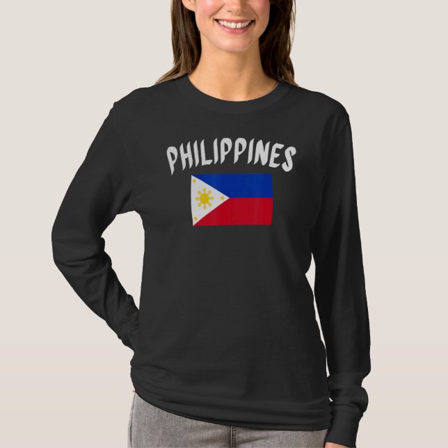 T-shirt Drapeau philippin Pinoy (Devant)