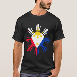 T-shirt Drapeau Philippin Pour Un Culte Pinoy Héritage Phi