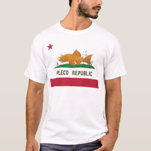 T-shirt Drapeau Pleco Republic