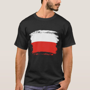 T-shirt Drapeau polonais