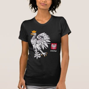T-shirt Drapeau polonais, Aigle & Pologne mode Polska /spo