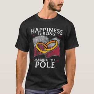 T-shirt Drapeau Polonais Des Racines De La République Mar